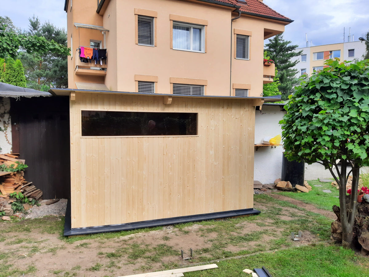 Zahradní sauna na míru