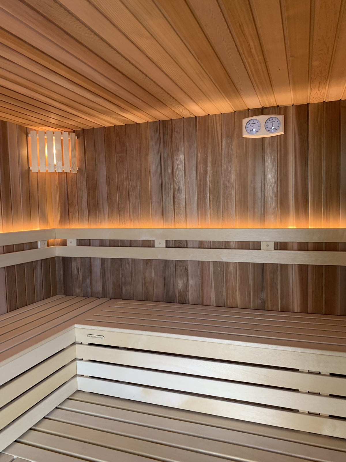 Cedrová finská sauna - 300x200 cm