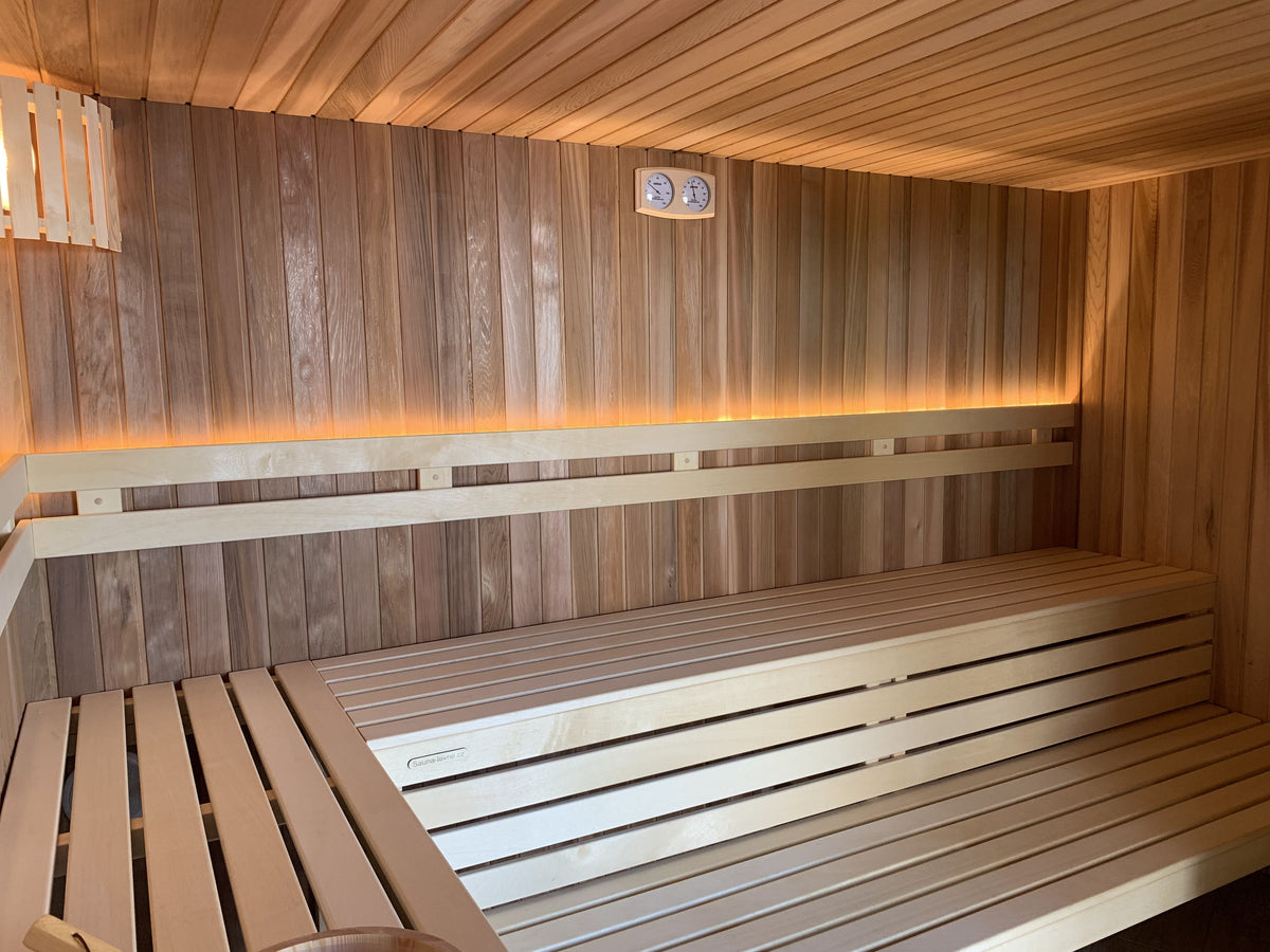 Cedrová finská sauna - 300x200 cm