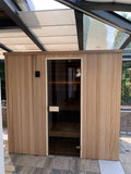 Finská sauna - červený cedr 200x170 cm