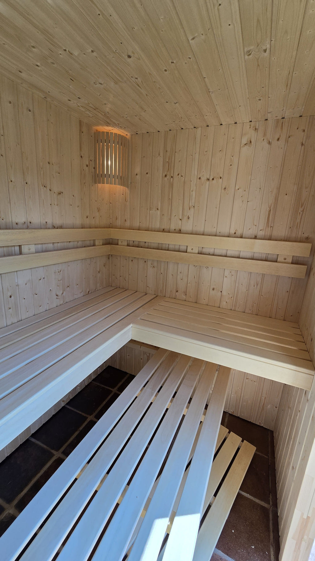 Smrková zahradní sauna - 200x180 cm