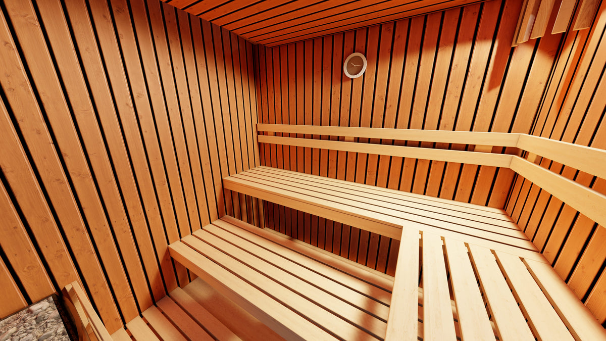 Cedrová zahradní sauna - 230x210 cm